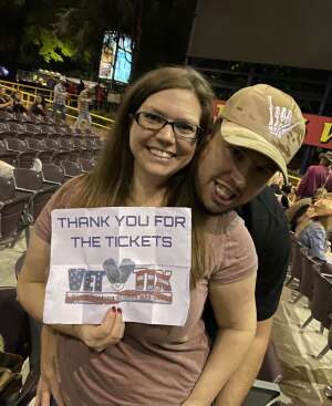 Blue  attended Dierks Bentley - Beers on Me Tour 2021 on Oct 9th 2021 via VetTix 