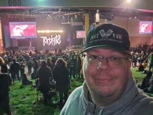 Brian attended Knotfest Roadshow: Slipknot, Killswitch Engage, Fever 333, Code Orange on Oct 9th 2021 via VetTix 