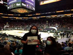 Faye attended WNBA Playoffs Semifinals Game 4 Mercury vs. Aces on Oct 6th 2021 via VetTix 