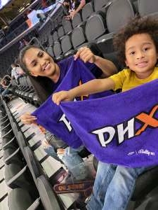 Francisca  attended WNBA Playoffs Semifinals Game 4 Mercury vs. Aces on Oct 6th 2021 via VetTix 