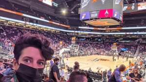 Nat B attended WNBA Playoffs Semifinals Game 4 Mercury vs. Aces on Oct 6th 2021 via VetTix 