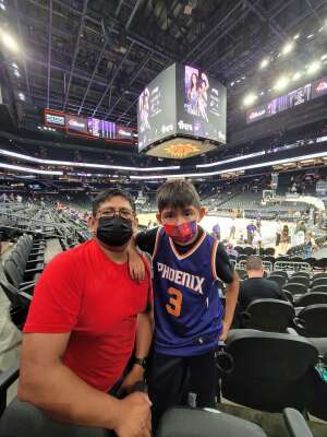 Jeremy attended WNBA Playoffs Semifinals Game 4 Mercury vs. Aces on Oct 6th 2021 via VetTix 