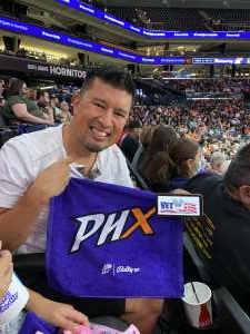 Ryan O’Neal attended WNBA Playoffs Semifinals Game 4 Mercury vs. Aces on Oct 6th 2021 via VetTix 