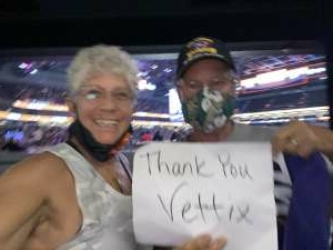 Larry attended WNBA Playoffs Semifinals Game 4 Mercury vs. Aces on Oct 6th 2021 via VetTix 