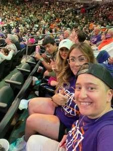 SabrinaY attended WNBA Playoffs Semifinals Game 4 Mercury vs. Aces on Oct 6th 2021 via VetTix 