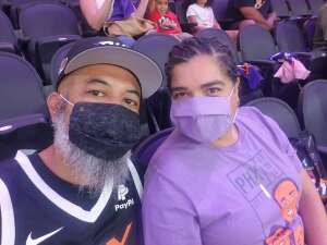 Bennie  attended WNBA Playoffs Semifinals Game 4 Mercury vs. Aces on Oct 6th 2021 via VetTix 