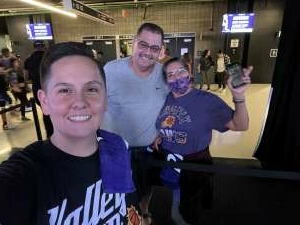 Christine M attended WNBA Playoffs Semifinals Game 4 Mercury vs. Aces on Oct 6th 2021 via VetTix 