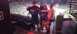 THANKFULUSMC attended WNBA Playoffs Semifinals Game 4 Mercury vs. Aces on Oct 6th 2021 via VetTix 