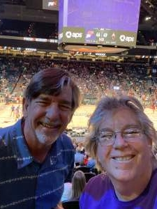 Judy attended WNBA Playoffs Semifinals Game 4 Mercury vs. Aces on Oct 6th 2021 via VetTix 