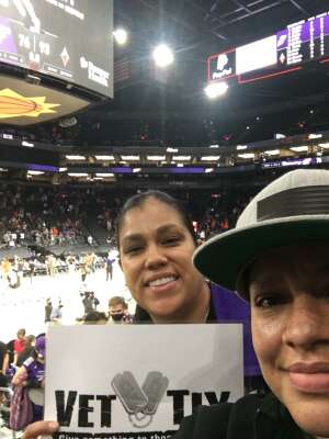 Anne attended WNBA Playoffs Semifinals Game 4 Mercury vs. Aces on Oct 6th 2021 via VetTix 