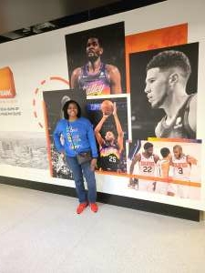 Tameka  attended WNBA Playoffs Semifinals Game 4 Mercury vs. Aces on Oct 6th 2021 via VetTix 