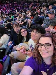 Ingrid attended WNBA Playoffs Semifinals Game 4 Mercury vs. Aces on Oct 6th 2021 via VetTix 