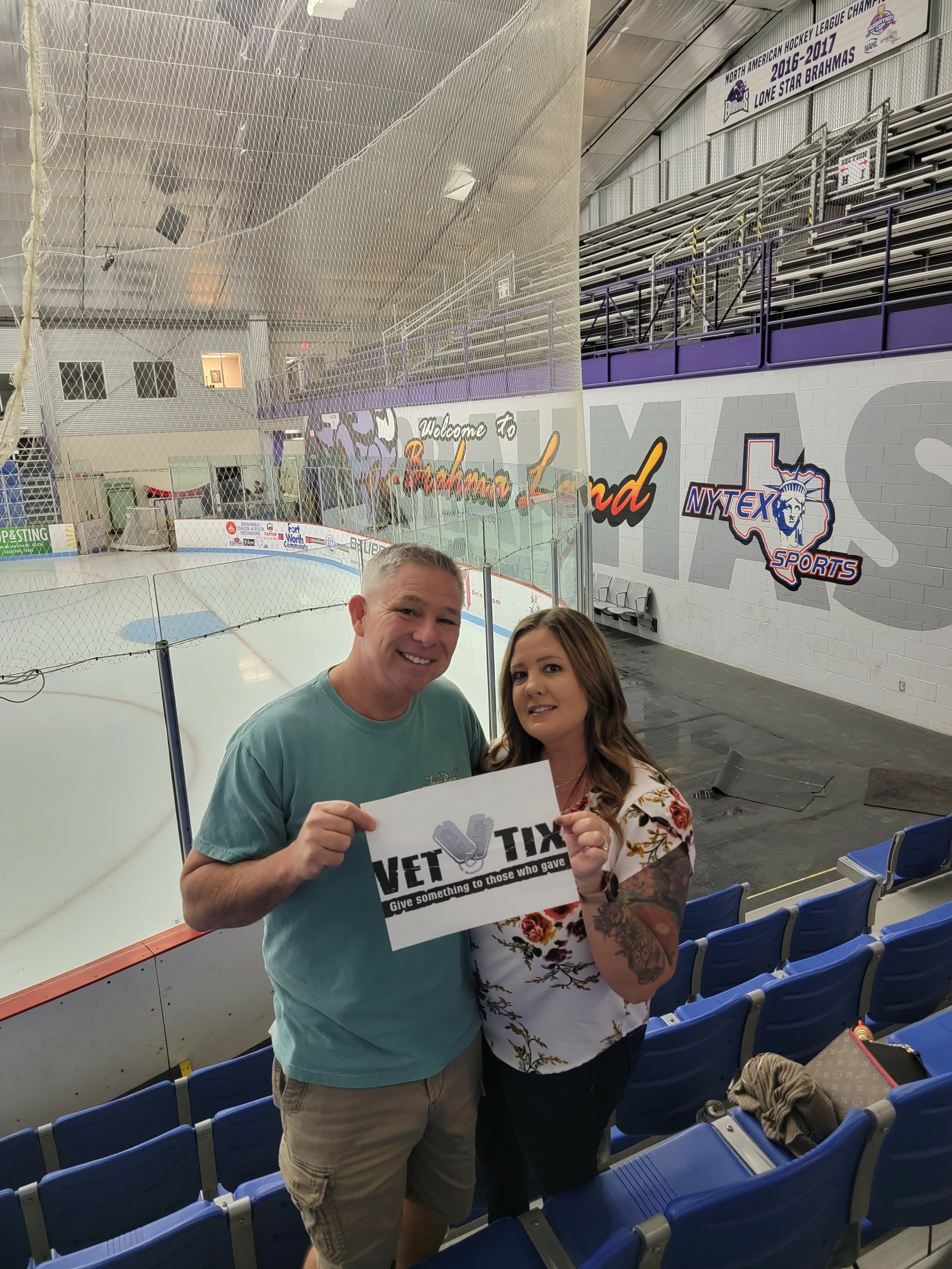 Lone Star Brahmas vs. New Mexico Ice Wolves - NAHL - Opening Day!