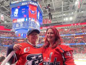 Vickie Sullivan attended Washington Capitals vs. New York Rangers - NHL on Oct 13th 2021 via VetTix 