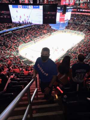 Michael Adames attended Washington Capitals vs. New York Rangers - NHL on Oct 13th 2021 via VetTix 