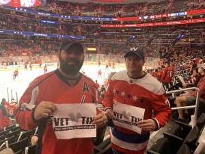 Patrick attended Washington Capitals vs. New York Rangers - NHL on Oct 13th 2021 via VetTix 