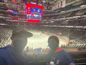 Jason Digiacomo attended Washington Capitals vs. New York Rangers - NHL on Oct 13th 2021 via VetTix 