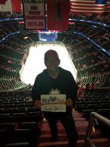 David  attended Washington Capitals vs. New York Rangers - NHL on Oct 13th 2021 via VetTix 