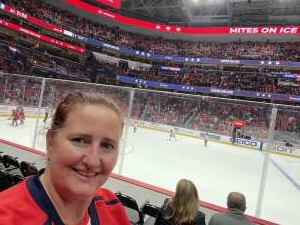 Liz attended Washington Capitals vs. New York Rangers - NHL on Oct 13th 2021 via VetTix 
