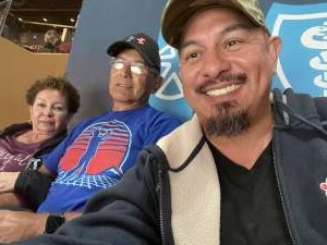 Jason Richard Montano attended Arizona Coyotes vs. St. Louis Blues on Oct 18th 2021 via VetTix 