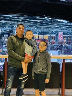 Miguel  attended Arizona Coyotes vs. St. Louis Blues on Oct 18th 2021 via VetTix 