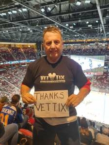Brian attended Arizona Coyotes vs. St. Louis Blues on Oct 18th 2021 via VetTix 