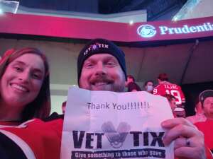 Sean attended New Jersey Devils vs. Chicago Blackhawks - NHL on Oct 15th 2021 via VetTix 