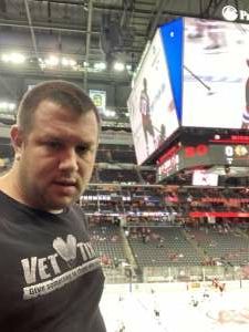 Todd Stawicki attended New Jersey Devils vs. Chicago Blackhawks - NHL on Oct 15th 2021 via VetTix 