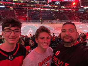 Mike attended New Jersey Devils vs. Chicago Blackhawks - NHL on Oct 15th 2021 via VetTix 