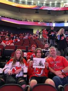 Eric Siegfried  attended New Jersey Devils vs. Chicago Blackhawks - NHL on Oct 15th 2021 via VetTix 