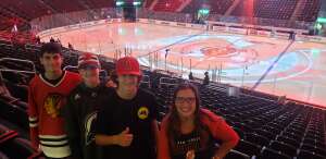 Laura attended New Jersey Devils vs. Chicago Blackhawks - NHL on Oct 15th 2021 via VetTix 