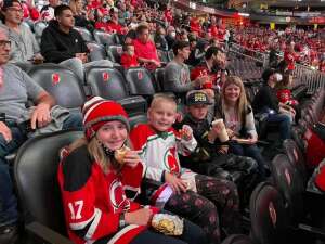 Carolyn attended New Jersey Devils vs. Chicago Blackhawks - NHL on Oct 15th 2021 via VetTix 
