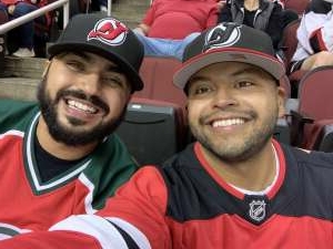 Joaquin attended New Jersey Devils vs. Chicago Blackhawks - NHL on Oct 15th 2021 via VetTix 
