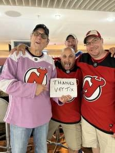 Mark attended New Jersey Devils vs. Chicago Blackhawks - NHL on Oct 15th 2021 via VetTix 