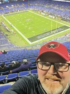 Josh attended Baltimore Ravens vs. Indianapolis Colts - NFL on Oct 11th 2021 via VetTix 
