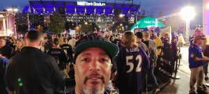 Tony S attended Baltimore Ravens vs. Indianapolis Colts - NFL on Oct 11th 2021 via VetTix 