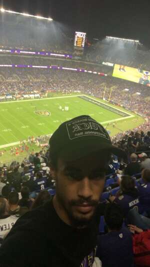 Nicky James attended Baltimore Ravens vs. Indianapolis Colts - NFL on Oct 11th 2021 via VetTix 