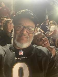 Eugene Hampton attended Baltimore Ravens vs. Indianapolis Colts - NFL on Oct 11th 2021 via VetTix 