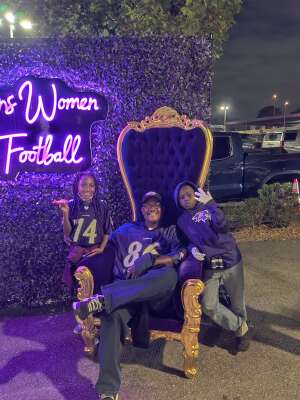 Cliff attended Baltimore Ravens vs. Indianapolis Colts - NFL on Oct 11th 2021 via VetTix 