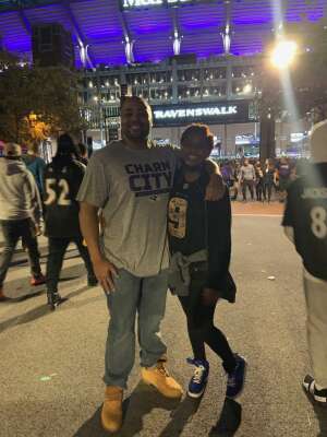 SSG Lovell attended Baltimore Ravens vs. Indianapolis Colts - NFL on Oct 11th 2021 via VetTix 