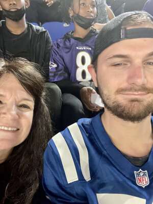 Ep attended Baltimore Ravens vs. Indianapolis Colts - NFL on Oct 11th 2021 via VetTix 