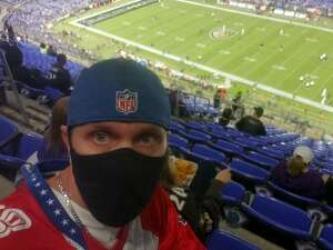 Tim attended Baltimore Ravens vs. Indianapolis Colts - NFL on Oct 11th 2021 via VetTix 