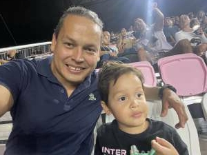 Jorge Heredia attended Inter Miami CF vs. FC Cincinnati - MLS on Oct 23rd 2021 via VetTix 