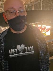 TimG attended The Rolling Stones - No Filter 2021 on Oct 14th 2021 via VetTix 
