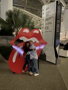 Veronica Smith attended The Rolling Stones - No Filter 2021 on Oct 14th 2021 via VetTix 