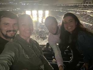 Kelly attended The Rolling Stones - No Filter 2021 on Oct 14th 2021 via VetTix 