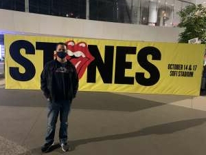 Jose attended The Rolling Stones - No Filter 2021 on Oct 14th 2021 via VetTix 