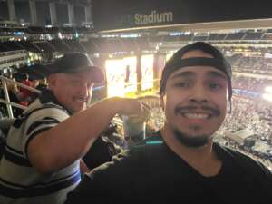 Alex attended The Rolling Stones - No Filter 2021 on Oct 14th 2021 via VetTix 
