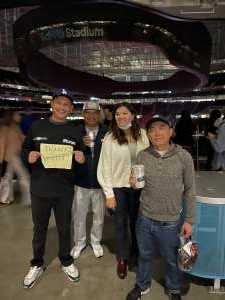 Patrick attended The Rolling Stones - No Filter 2021 on Oct 14th 2021 via VetTix 