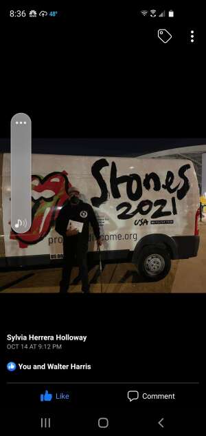 Arturo Herrera  attended The Rolling Stones - No Filter 2021 on Oct 14th 2021 via VetTix 